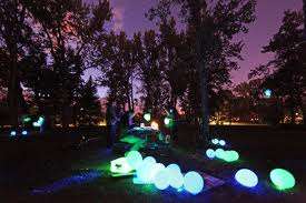 WHITE LED BALLOONS